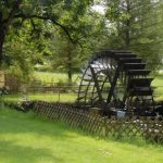 Wassderrad bei der alten Mühle MÜhle Krauchenwies